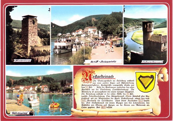 Ansichtskarten Neckarsteinach