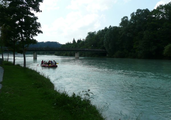 Ankunft in Bad Toelz